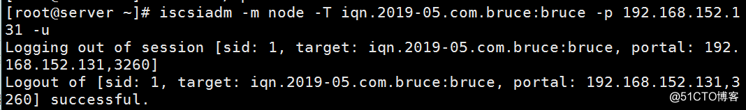 linux中ISCSI(网络共享磁盘)