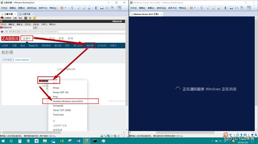 Use Zabbix monitoring and operation of Windows Server 2012 clients
