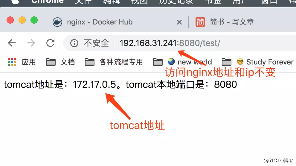 Docker deploy Nginx, Tomcat cluster