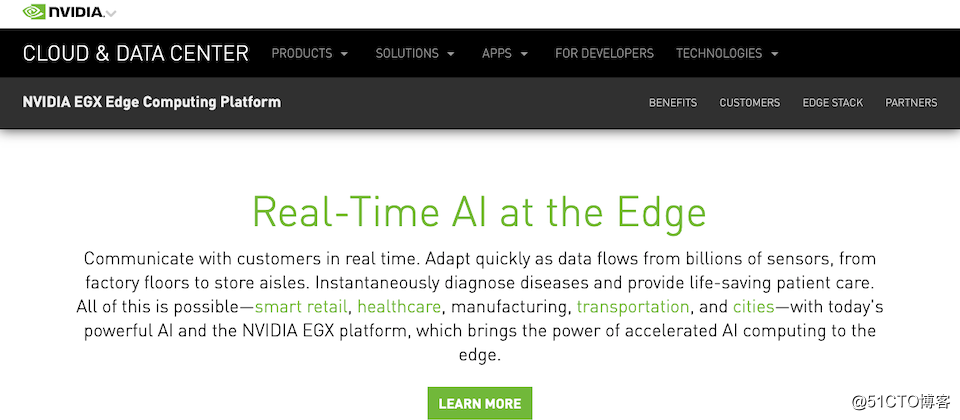 Nvidia针对串流数据造出AI边缘运算平台EGX
