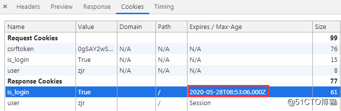 Django设置Cookie的过期时间expires, max_age的格式