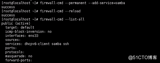 Centos7.3 set up samba server, shared files and windows