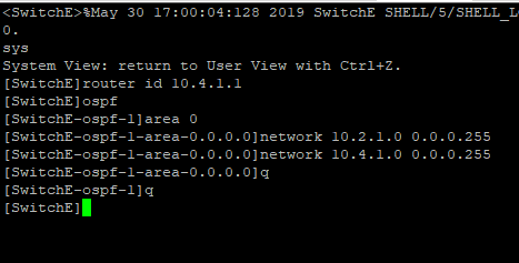 配置OSPF发布聚合路由