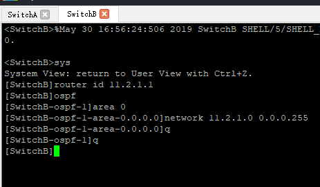 配置OSPF发布聚合路由