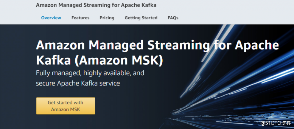 It pushed AWS hosted Apache Kafka streaming service