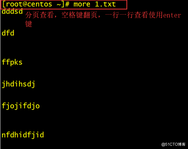 centOS 7 directory file management commands