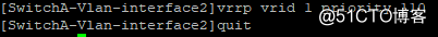A plurality of VRRP group VLAN