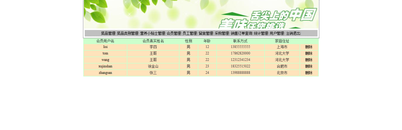 基于JSP的网上订餐系统-java网上订餐系统源代码系统演示