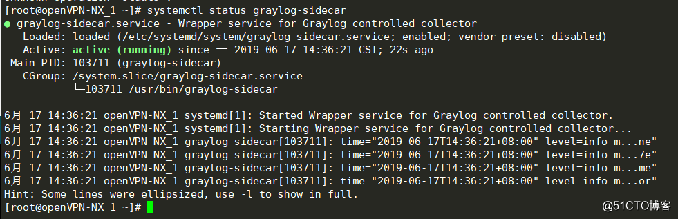 オープンgraylog3.0監査ログの収集を使用×××