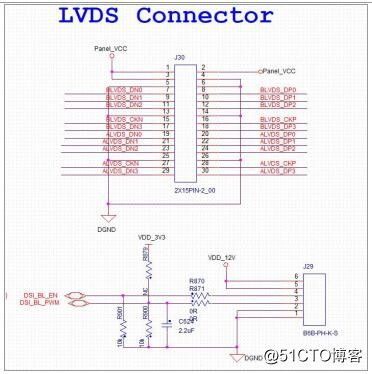 imx8双路 LVDS 接口屏和背光接口