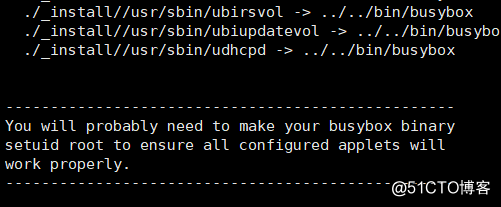 Linux内核+Busybox自制linux系统