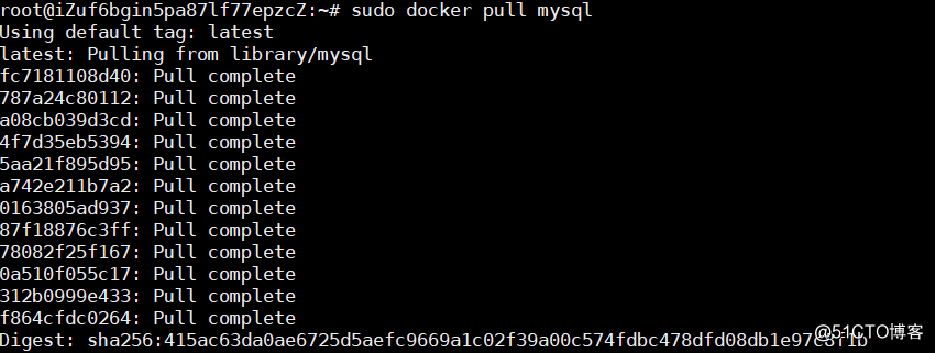 Ubuntu16.04 MySQL server installed with docker