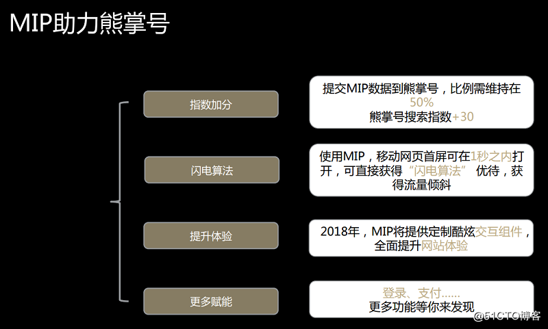 Baidu MIP page to transform and upgrade pages indexed