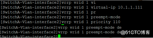VRRPの実用的な操作