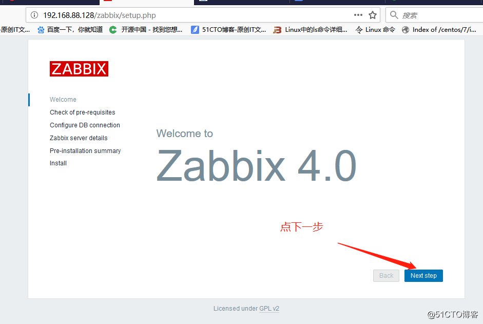 Set up monitoring zabbix