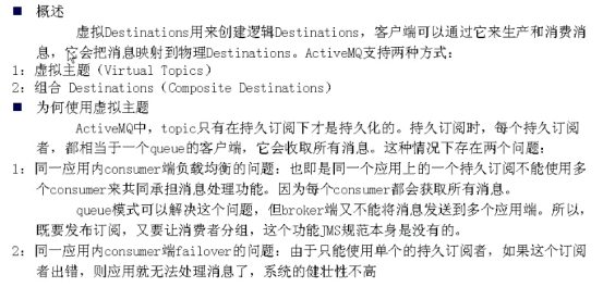 ActiveMQ（九）——Destination高级特性