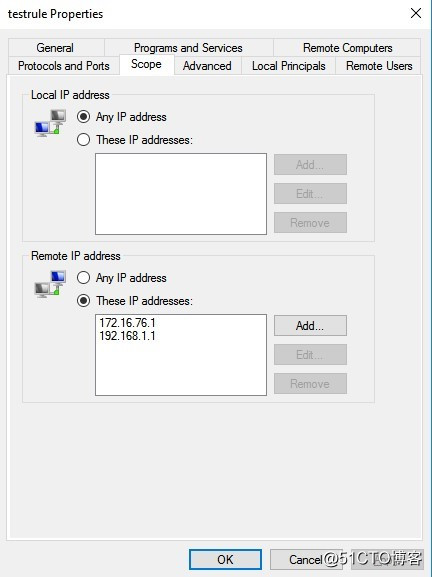 Command line configure Windows Advanced Firewall