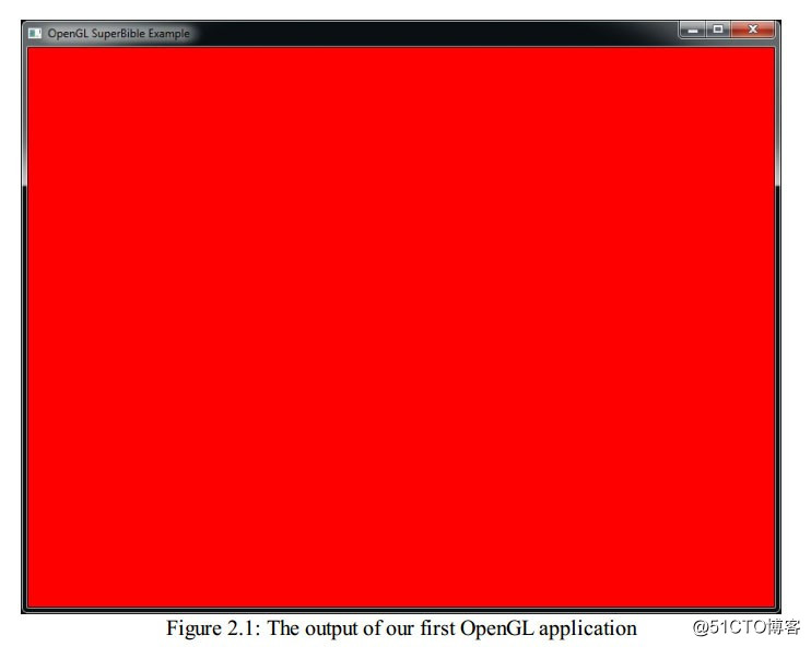 Chapter 2. Our First OpenGL Program(咱第一个OpenGL程序)