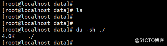 データディスクをマウント参照するにはDFがいっぱいです、下記の空きディスクファイルを表示する/ LSをデュ