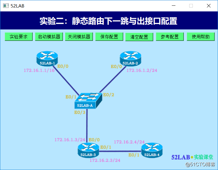 Cisco路由交换CCNP中级课程-实验2：静态路由下一跳与出接口配置