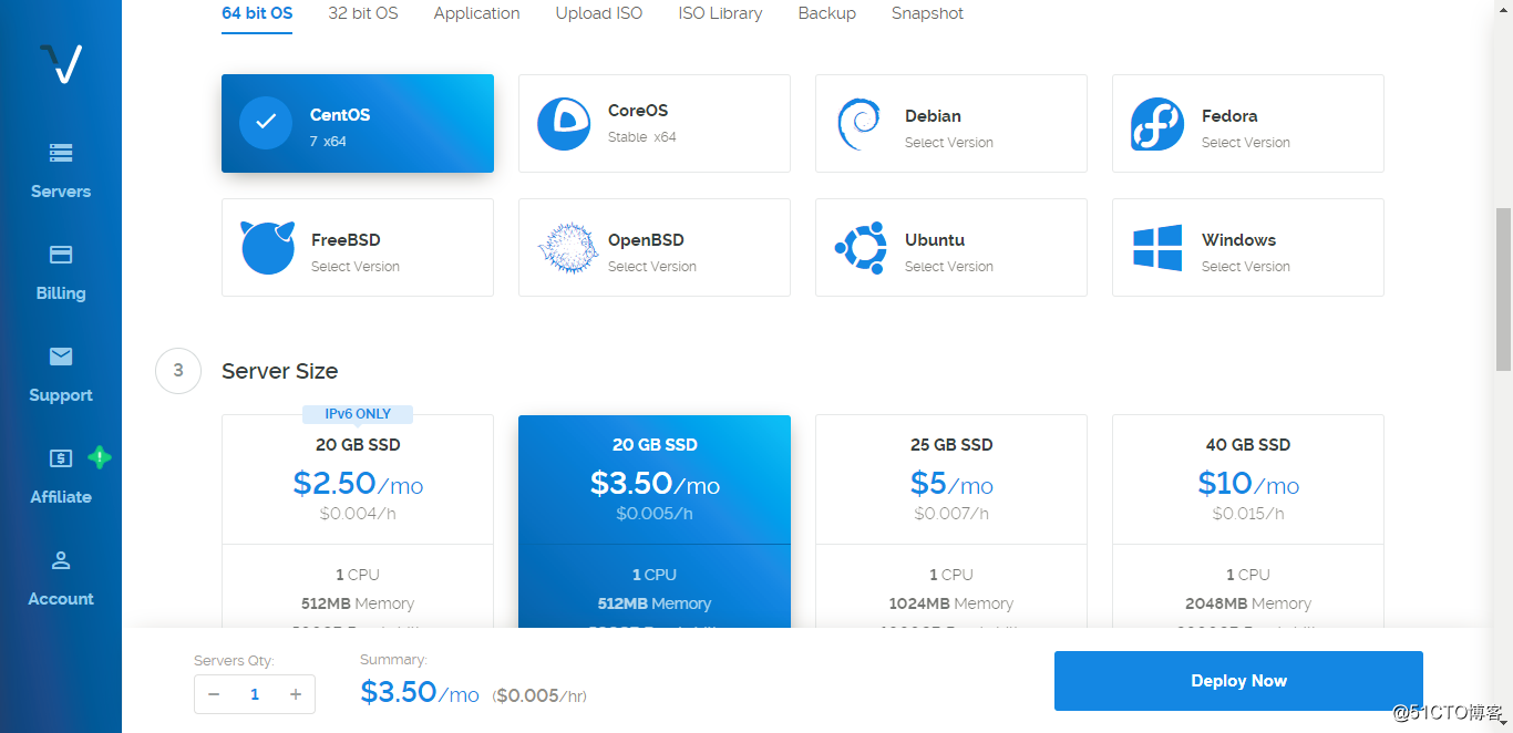 In simple structures SS VPS Service