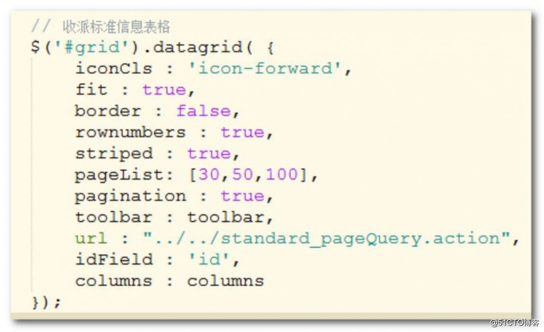 编写服务器代码，实现收派标准分页查询
