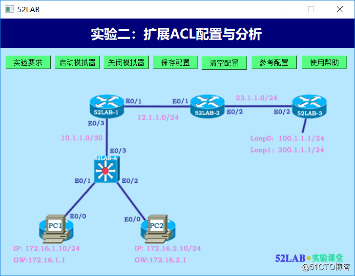 Cisco路由交换CCNP中级课程-实验25：扩展ACL配置与分析