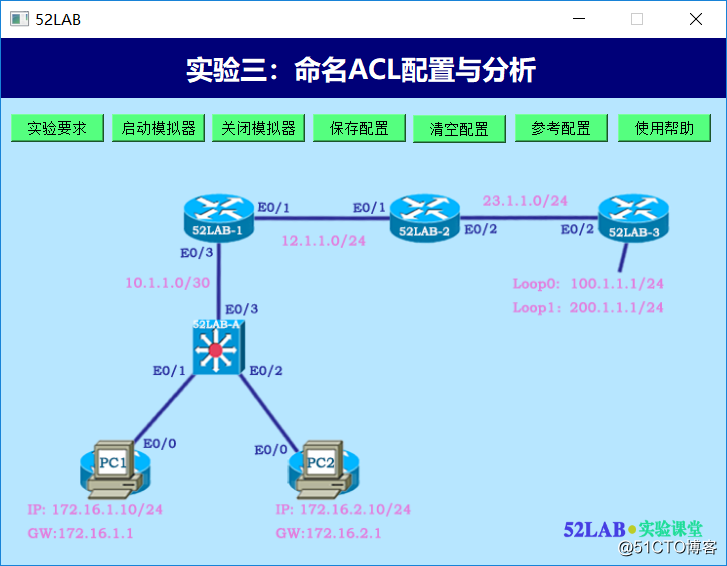 Cisco路由交换CCNP中级课程-实验26：命名ACL配置与分析