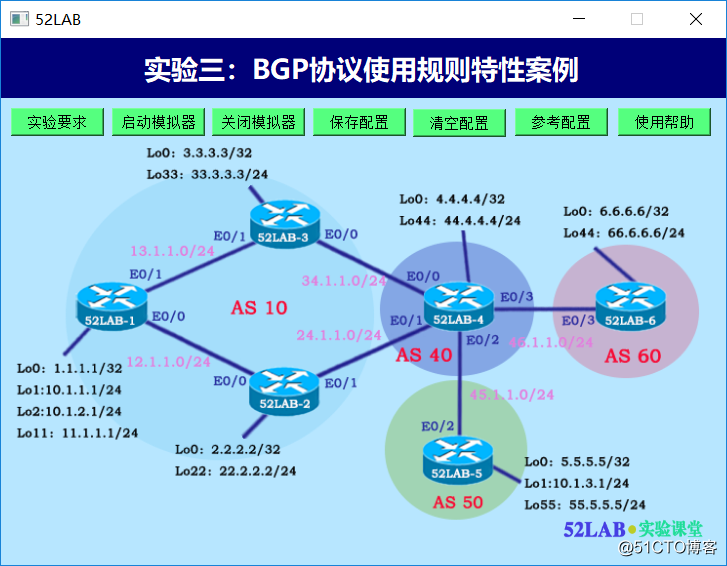 Cisco路由交换CCNP中级课程-实验34：BGP协议使用规则特性案例
