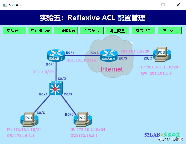 Cisco路由交换CCNP中级课程-实验28：Reflexive ACL 配置管理