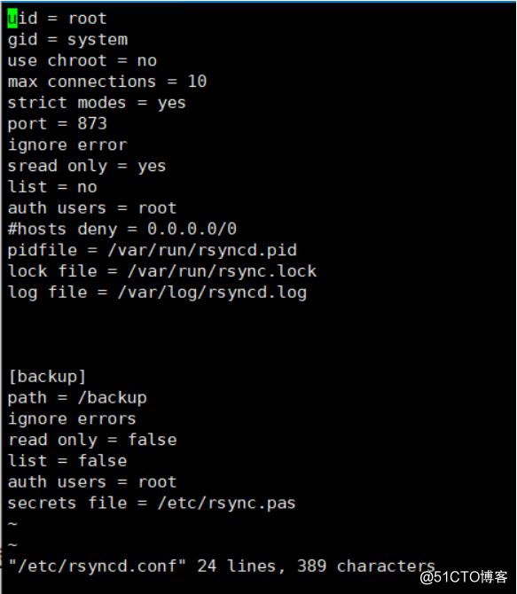 AIX5.3 system installed Linux system backup with rsync