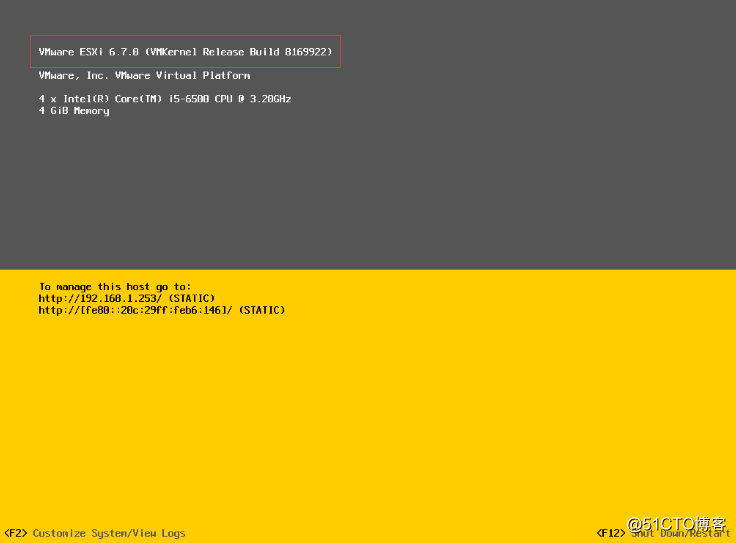 --- ESXI installation using a recording vSphere (VCSA)