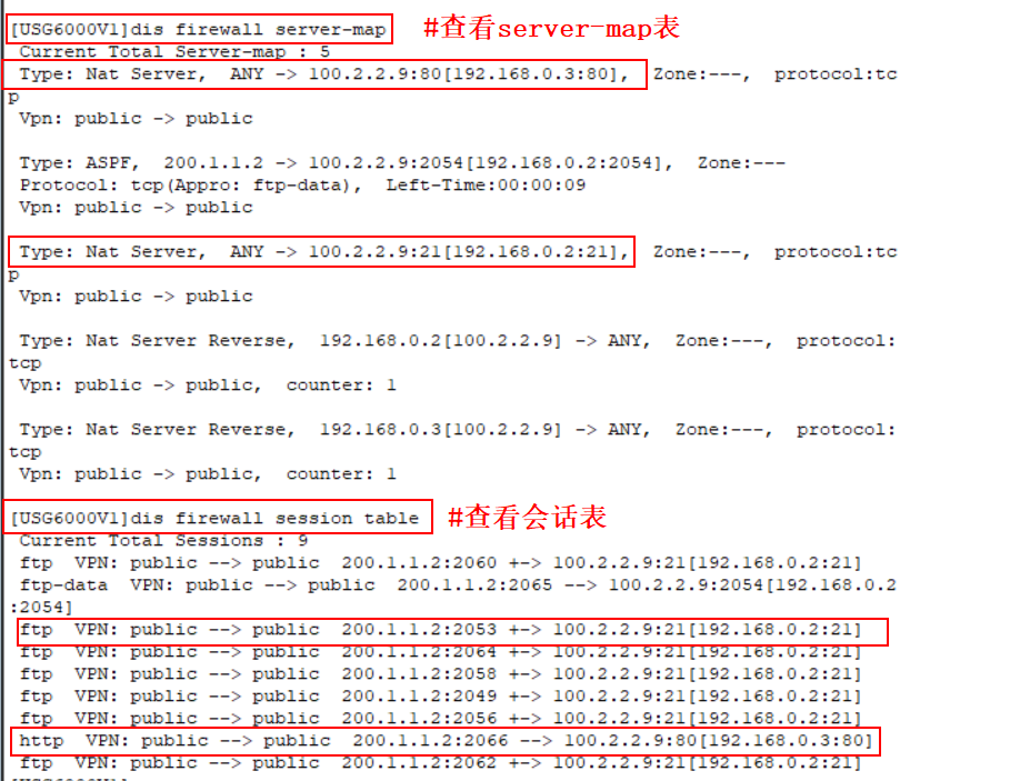 华为防火墙的NAT介绍及配置详解