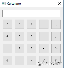 Achieve Qt-- calculator