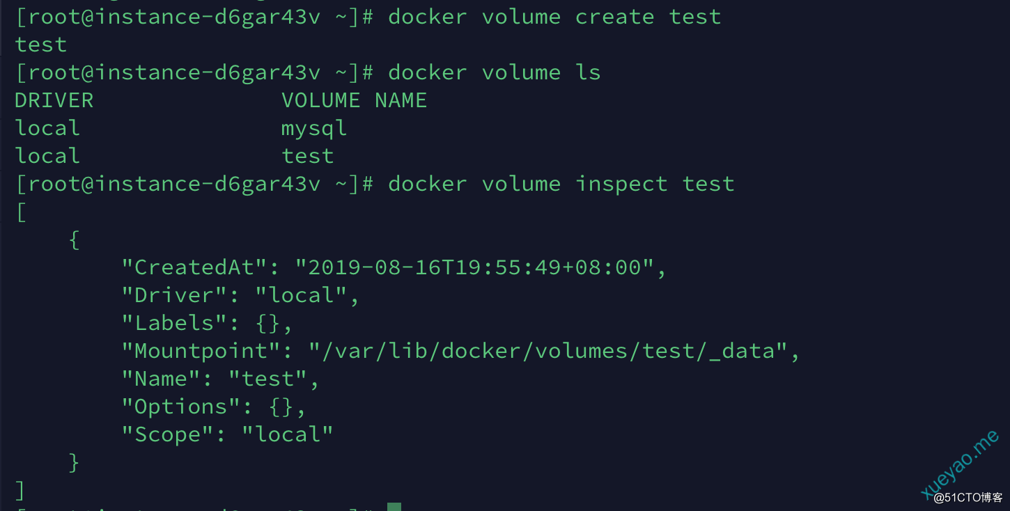 Docker entry - data mount