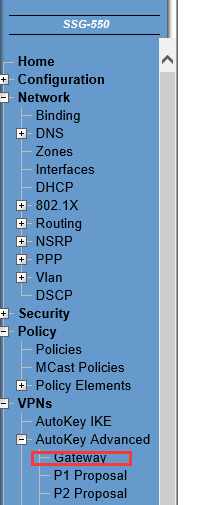 基于虚拟隧道的IPsec -华三 MSR26 路由器对接Juniper SSG