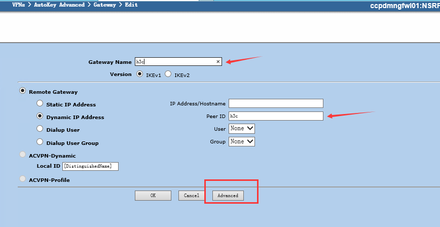 基于虚拟隧道的IPsec -华三 MSR26 路由器对接Juniper SSG