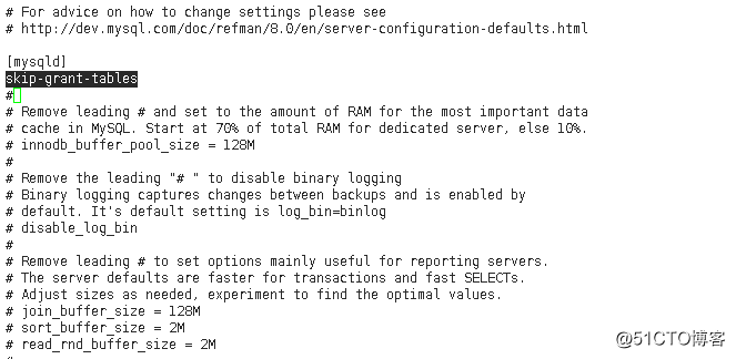 linux下安装比mysql 5.7更高版本的数据库重置密码