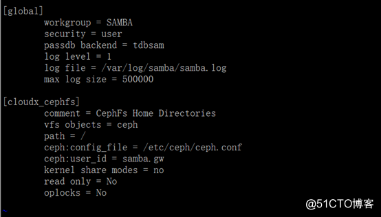 Cephfs + Sambaはセファロベースのファイル共有サービスを構築します