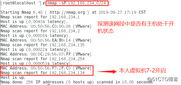 Single-talk network scanning (practical operation: NMAP articles)