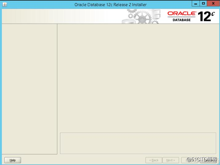 windows 2012R2安装oracle 12C界面显示空白