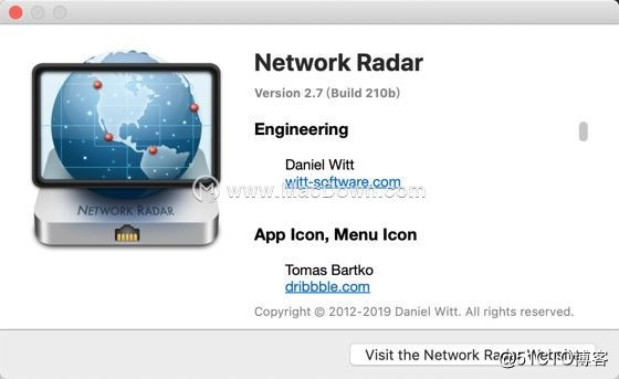 Network Radar mac (network scanning tool) 2.7 Special Edition