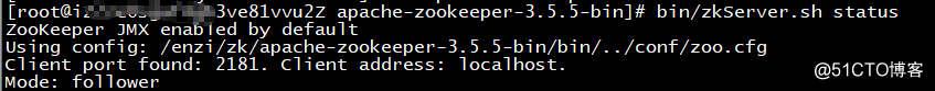 zookeeper（1）利用3个机器，搭建zk集群模式