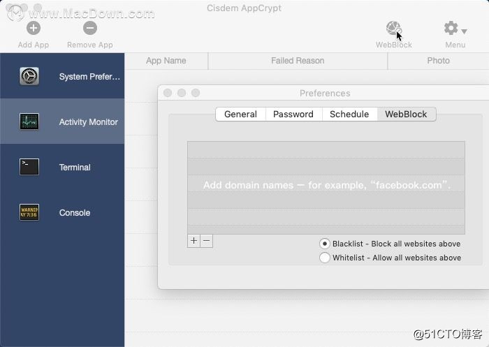 Cisdem AppCrypt for Mac(应用程序和网站加密工具) v4.4.0激活版