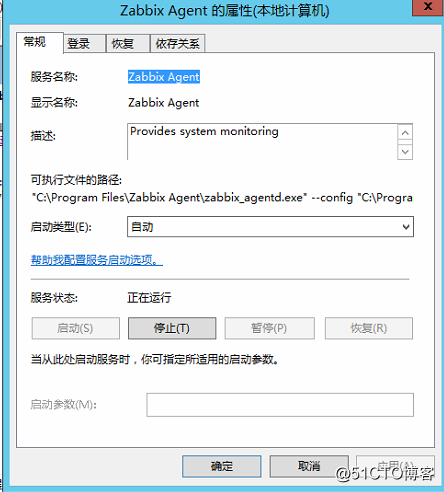 zabbix monitoring of Windows server