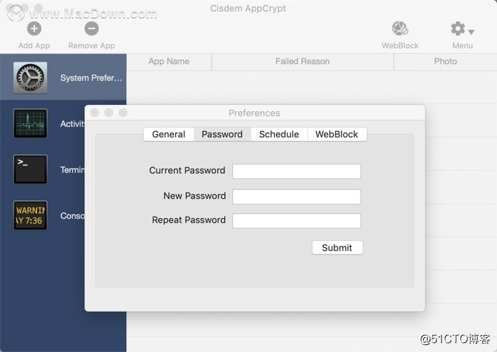 Cisdem AppCrypt for Mac(应用程序和网站加密工具) v4.4.0激活版