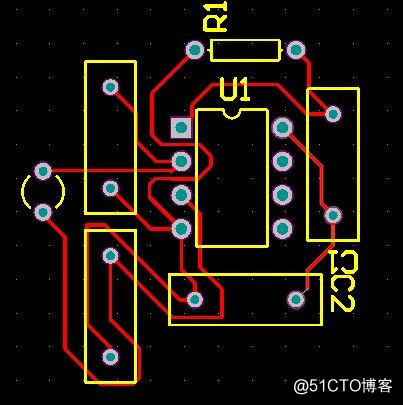 第一次画PCB ,求高手打个分