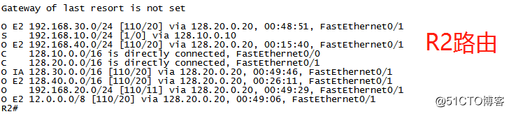 多种动态路由混合架构实验——OSPF协议+RIP协议+静态路由