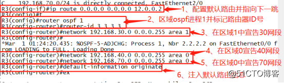 OSPF routing protocol - Advanced Configuration (simulation)