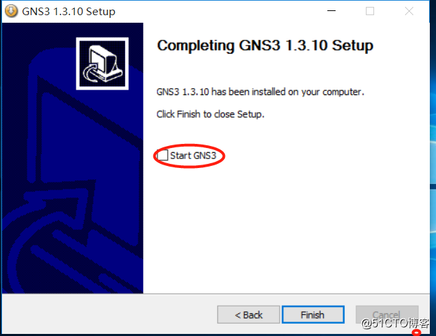 GNS3 installation process